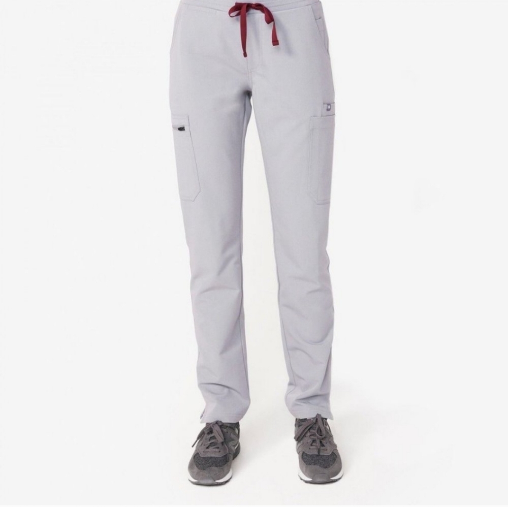 Figs Yola Scrub Pant - Small, petite (Cement)